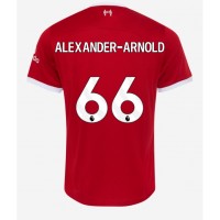 Stroje piłkarskie Liverpool Alexander-Arnold #66 Koszulka Podstawowej 2023-24 Krótki Rękaw